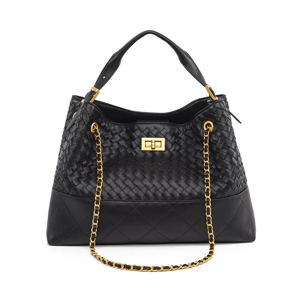 Trendy and Versatile Handbag with Removable Strap and Spacious Interior