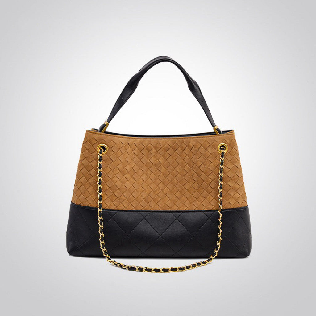 Trendy and Versatile Handbag with Removable Strap and Spacious Interior