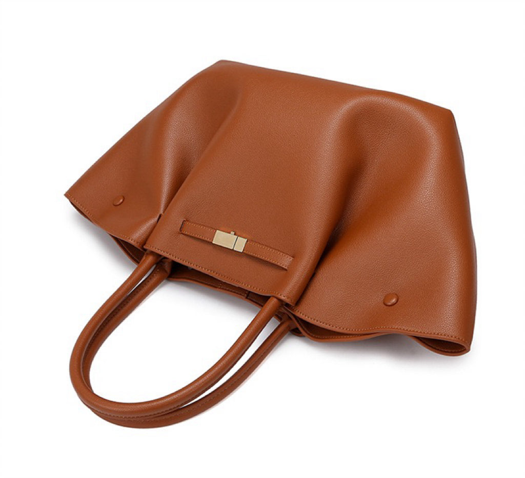 High-Capacity Handbag with Timeless Design, Perfect for Work or Weekend Getaways