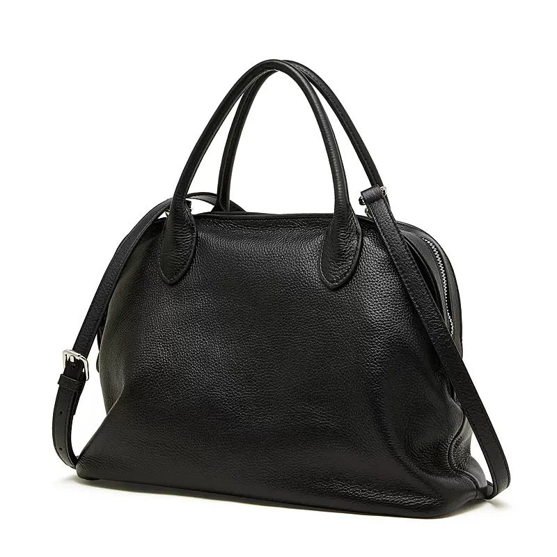 Spacious and Durable Shoulder Bag with Smooth Finish and Practical Design