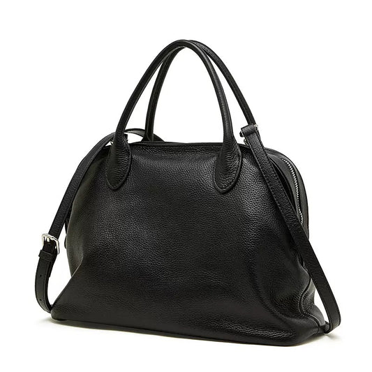 Spacious and Durable Shoulder Bag with Smooth Finish and Practical Design