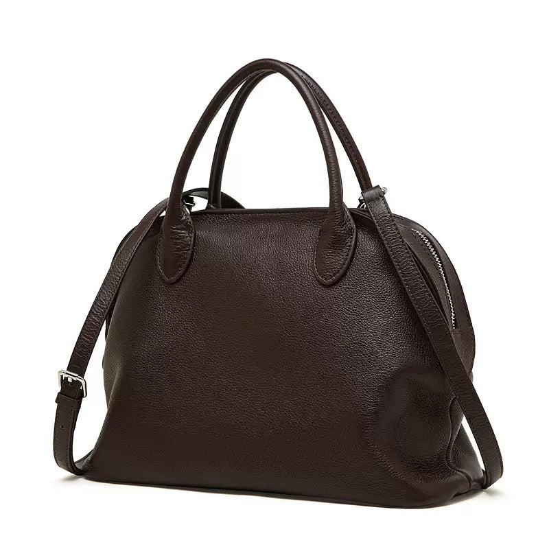 Spacious and Durable Shoulder Bag with Smooth Finish and Practical Design