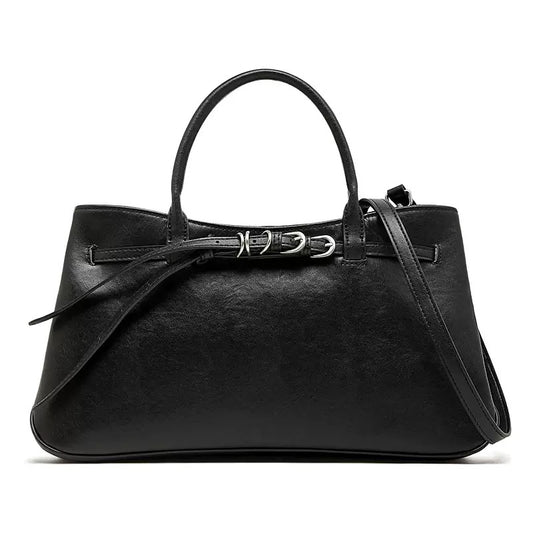 High-Quality Handbag with Top Handles and Detachable Shoulder Strap for Versatility
